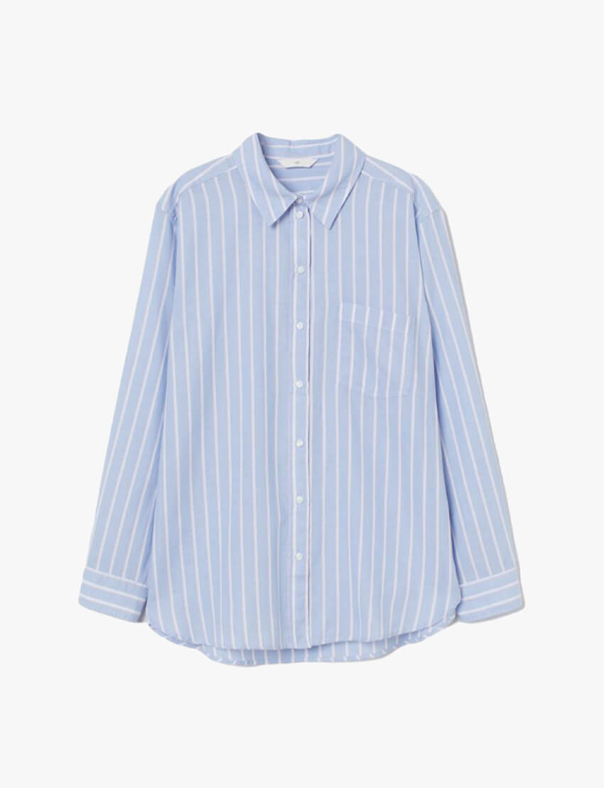 Stripe Cotton Shirt